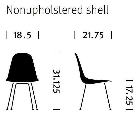 Herman Miller Eames® Molded Fiberglass Side Chair (On Production Hold)
