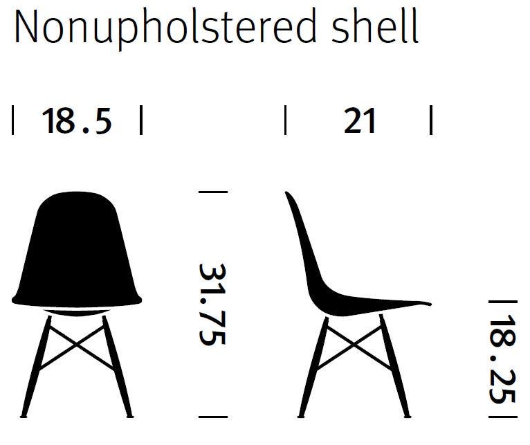 Herman Miller Eames® Molded Fiberglass Side Chair (On Production Hold)