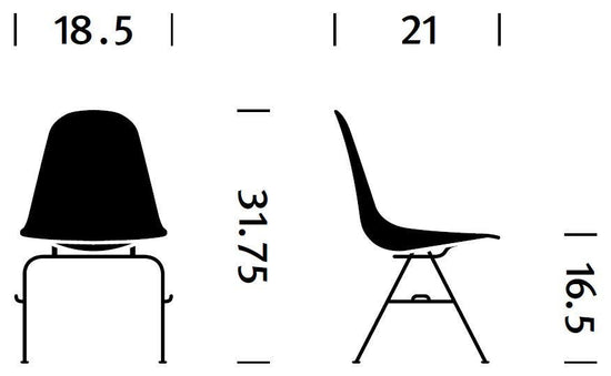Herman Miller Eames® Molded Fiberglass Side Chair (On Production Hold)