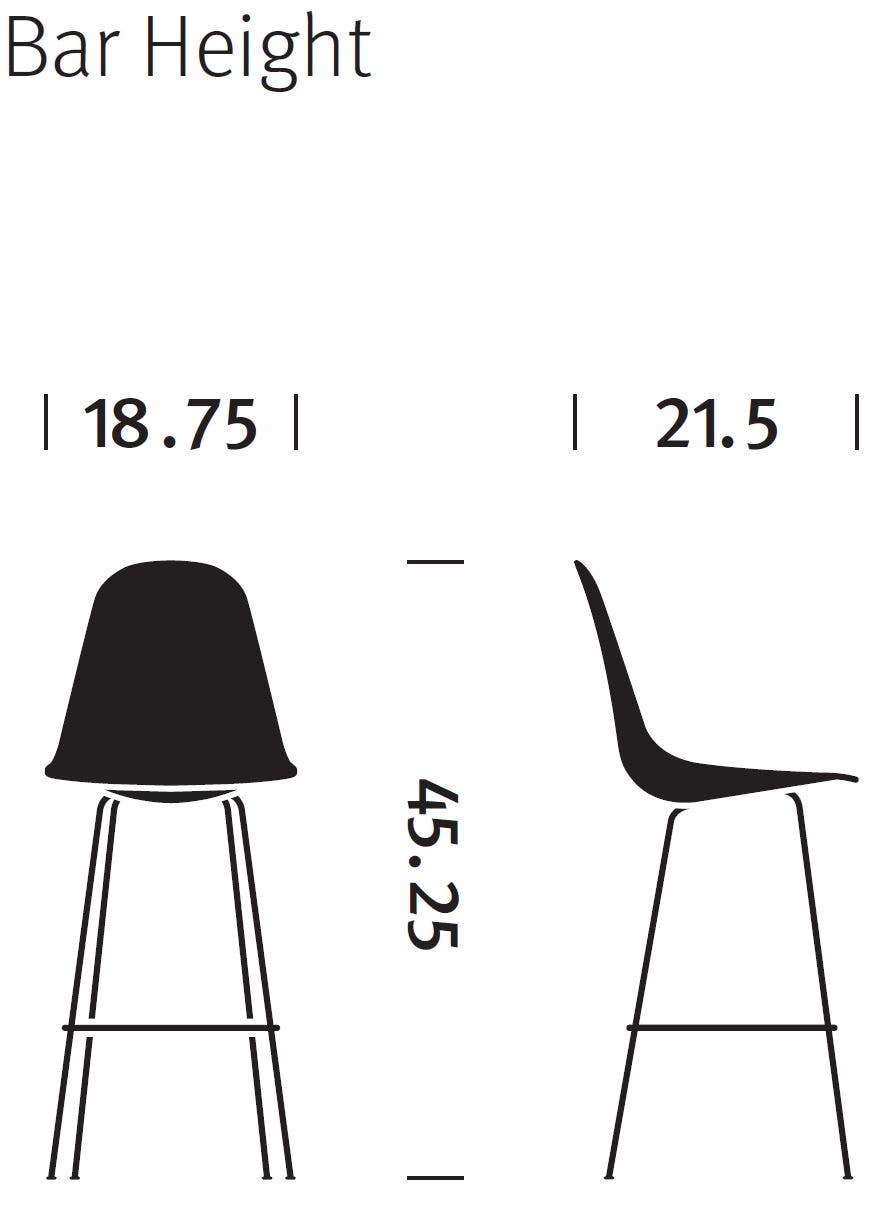 Herman Miller Eames® Molded Fiberglass Stool (On Production Hold)