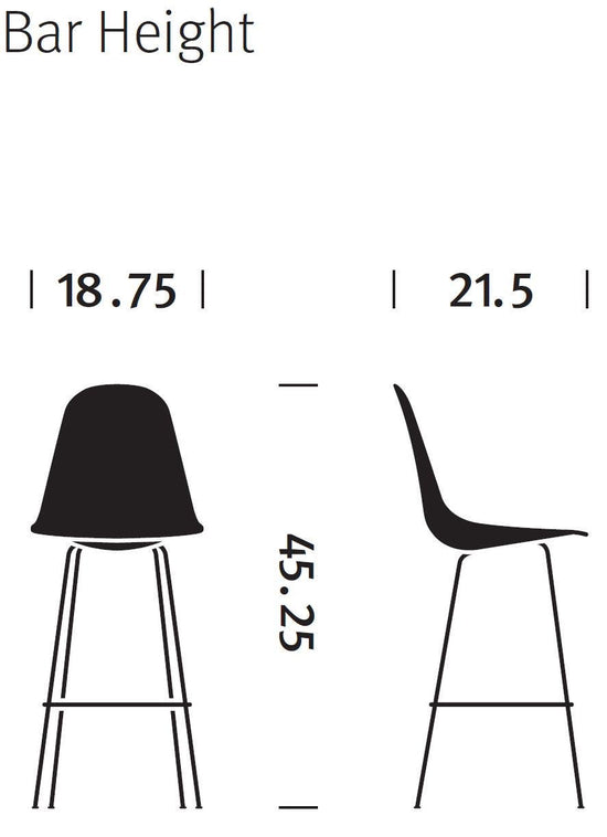 Herman Miller Eames® Molded Fiberglass Stool (On Production Hold)
