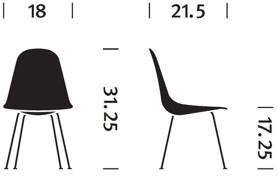 Herman Miller Eames® Molded Plastic Side Chair