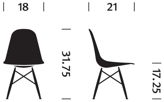 Herman Miller Eames® Molded Plastic Side Chair