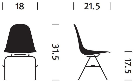 Herman Miller Eames® Molded Plastic Side Chair