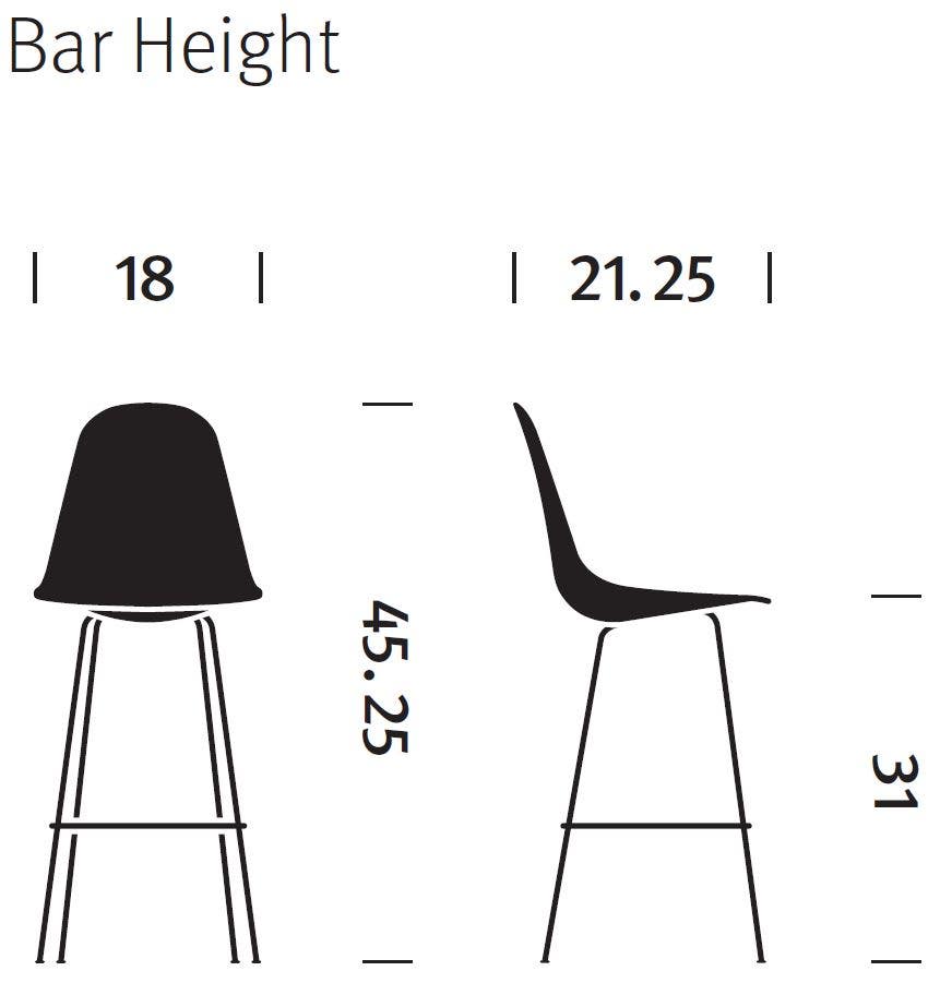 Herman Miller Eames® Molded Plastic Stool