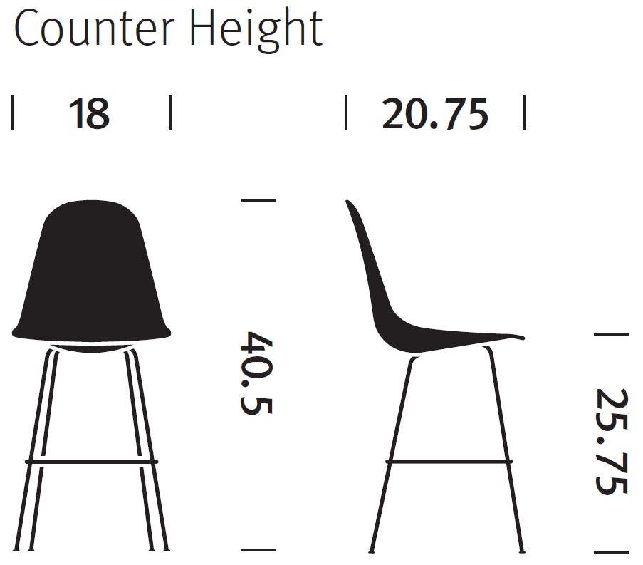 Herman Miller Eames® Molded Plastic Stool