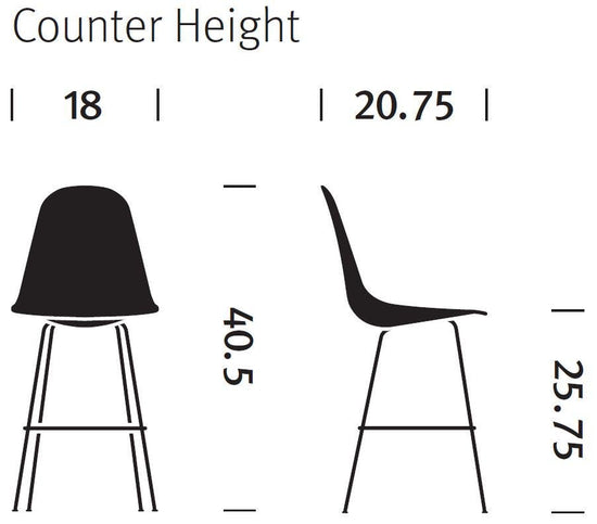 Herman Miller Eames® Molded Plastic Stool