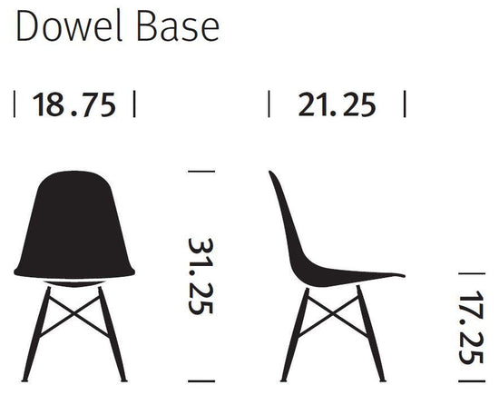 Herman Miller Eames® Molded Wood Side Chair