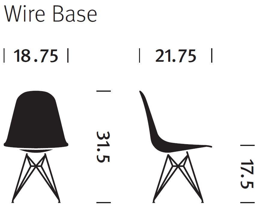 Herman Miller Eames® Molded Wood Side Chair