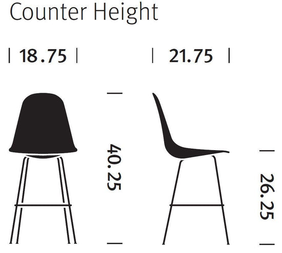 Herman Miller Eames® Molded Wood Stool