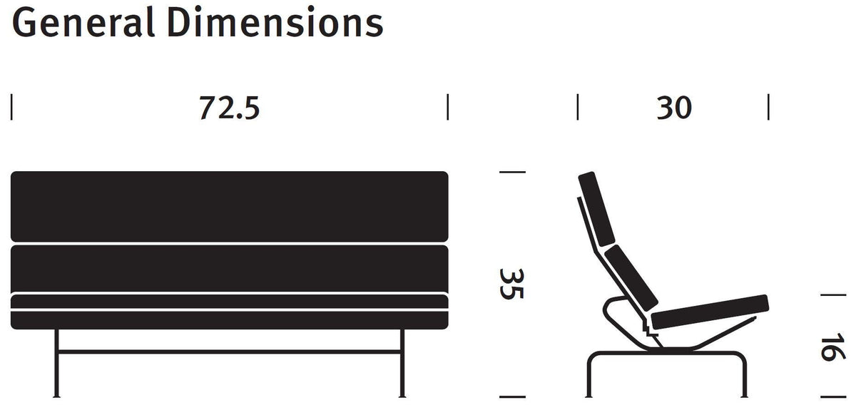 Herman Miller Eames® Sofa Compact