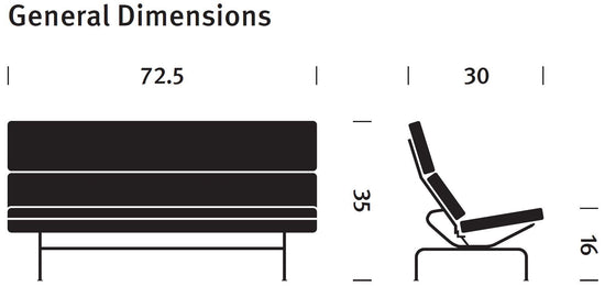 Herman Miller Eames® Sofa Compact