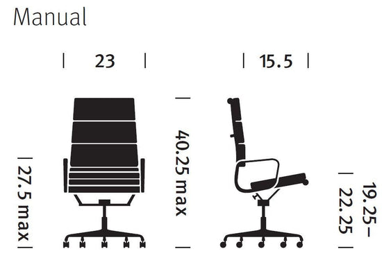 Herman Miller Eames® Soft Pad Executive Chair