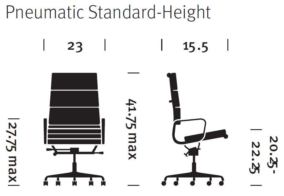 Herman Miller Eames® Soft Pad Executive Chair