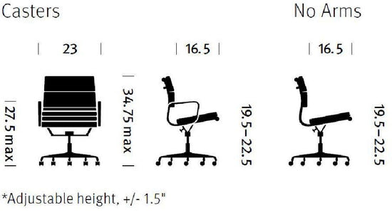 Herman Miller Eames® Soft Pad Management Chair