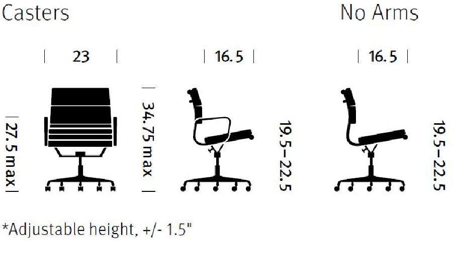 Herman Miller Eames® Soft Pad Management Chair
