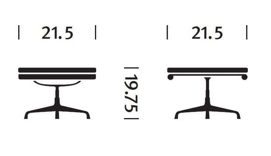 Herman Miller Eames® Soft Pad Ottoman