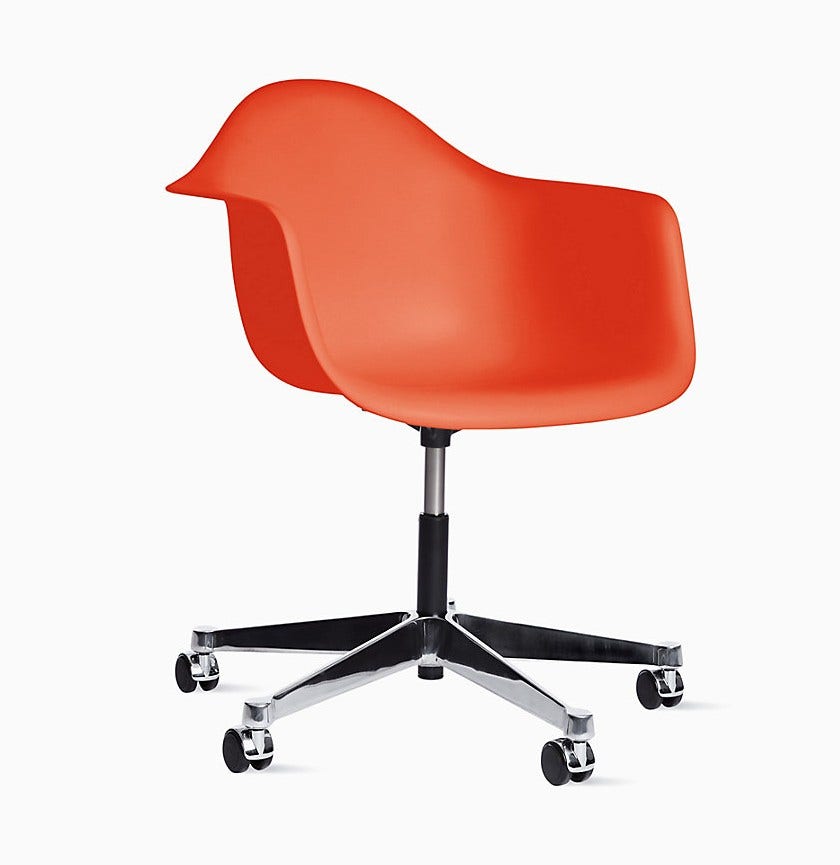 Herman Miller Eames® Molded Plastic Task Armchair