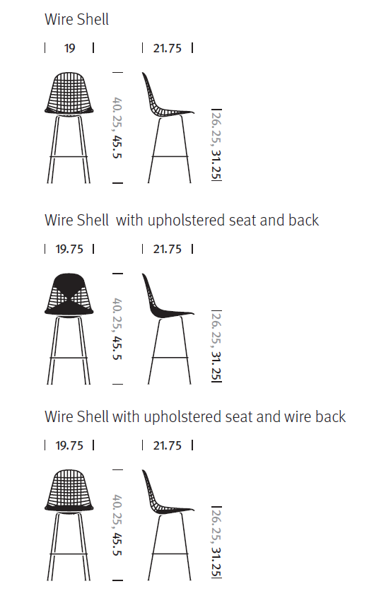 Herman Miller Eames® Wire Stool