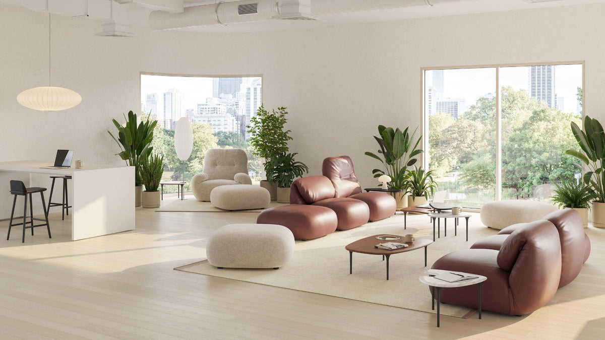 Herman Miller Luva Sofa, Single Seat Armless