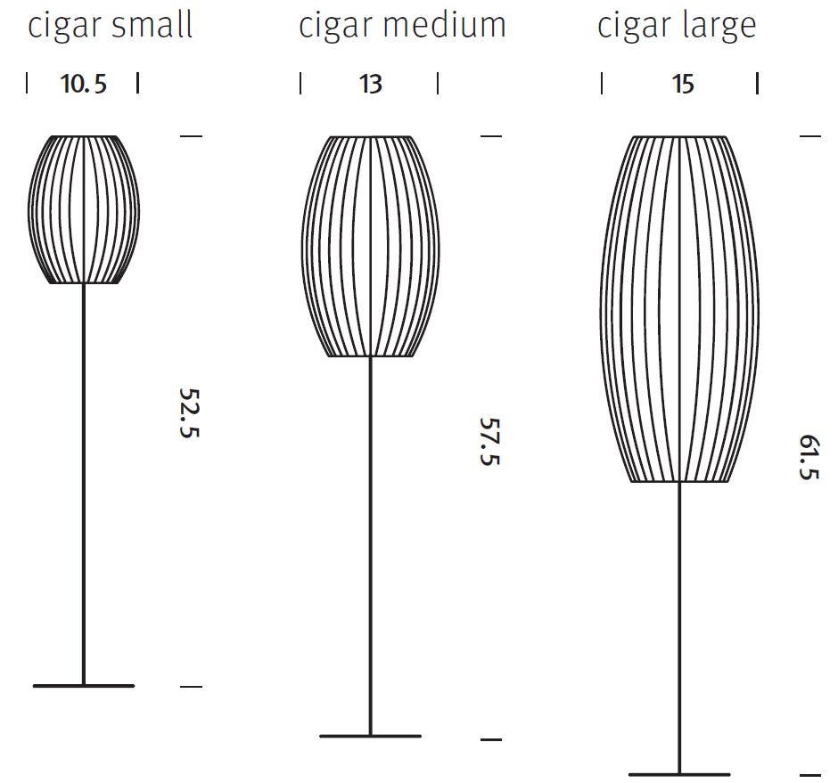 Herman Miller Nelson® Cigar® Lotus Floor Lamp