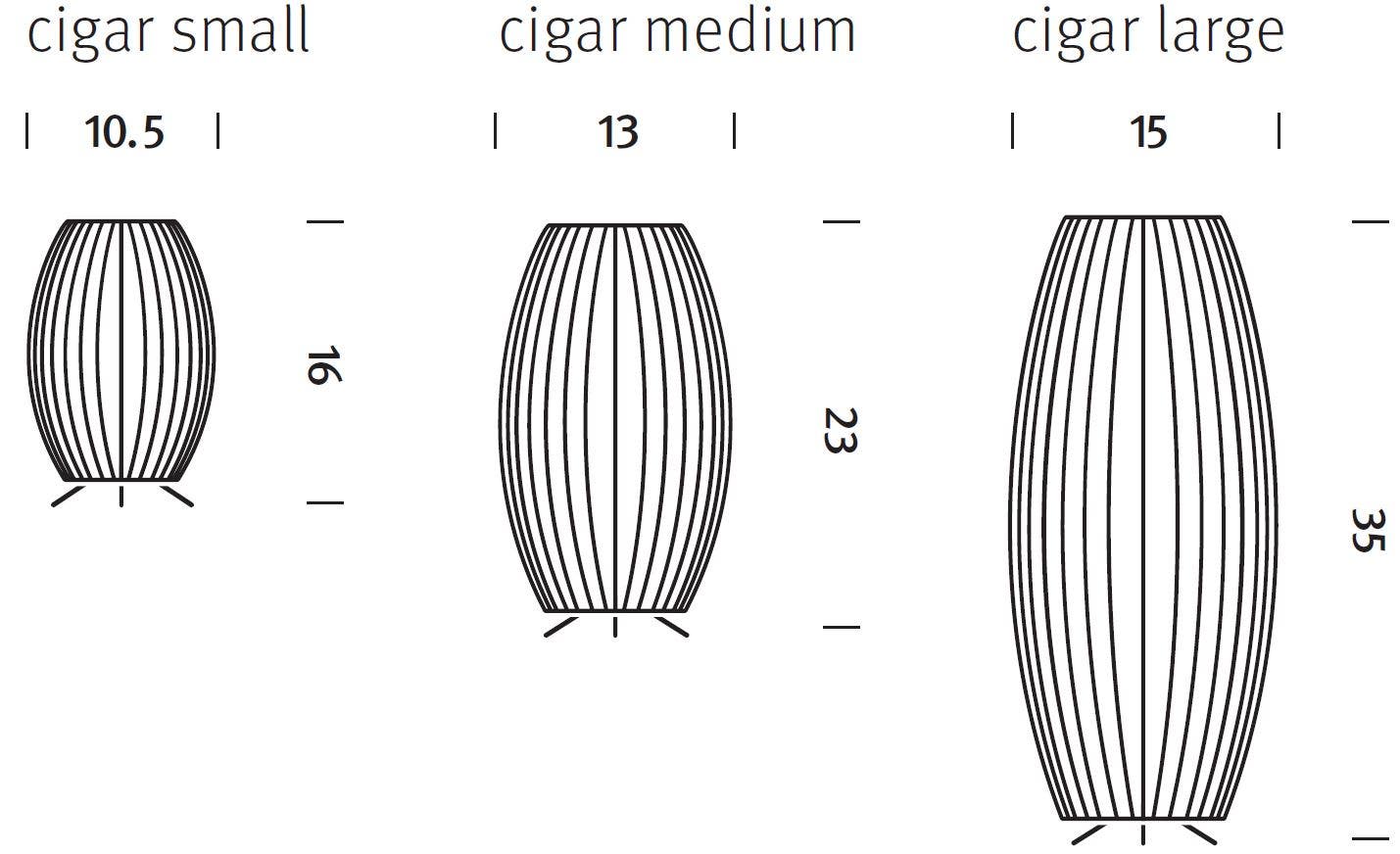 Herman Miller Nelson® Cigar® Tripod Table Lamp