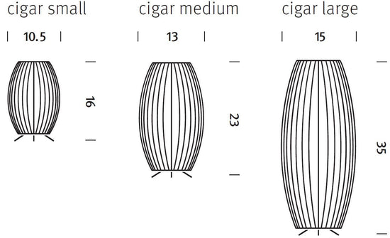 Herman Miller Nelson® Cigar® Tripod Table Lamp
