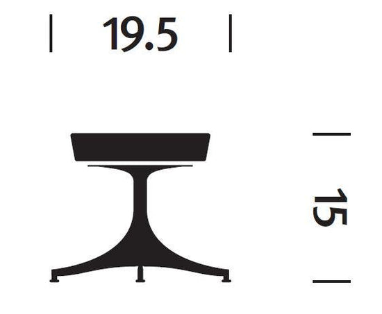 Herman Miller Nelson™ Pedestal Stool