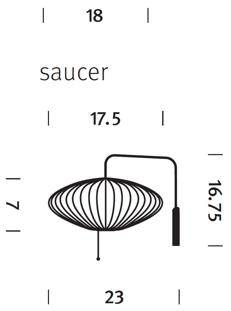 Herman Miller Nelson® Saucer® Wall Sconce