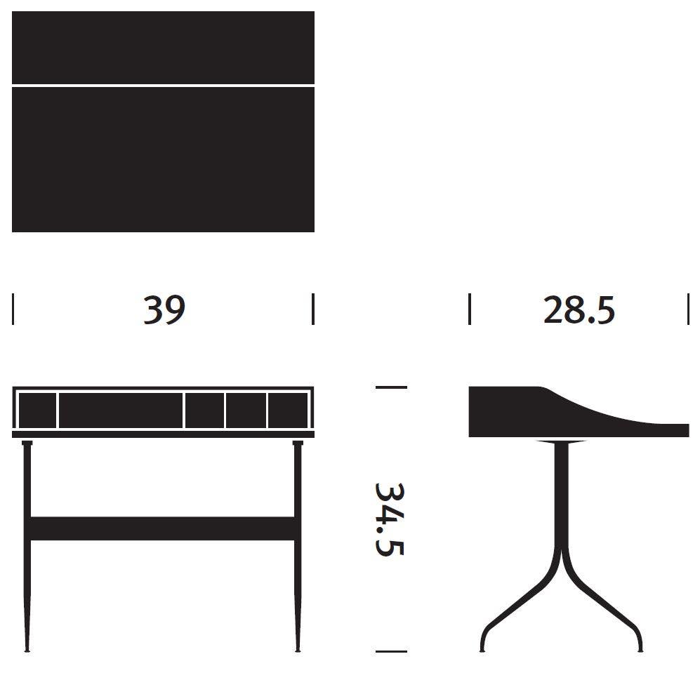 Herman Miller Nelson™ Swag Leg Desk