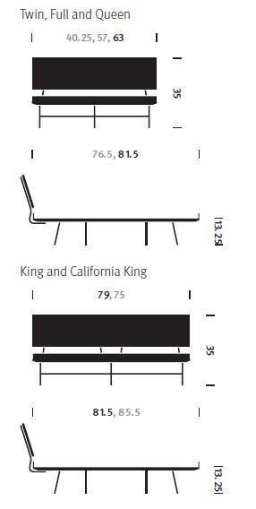 Herman Miller Nelson™ Thin Edge Bed