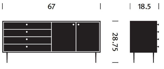 Herman Miller Nelson™ Thin Edge Buffet