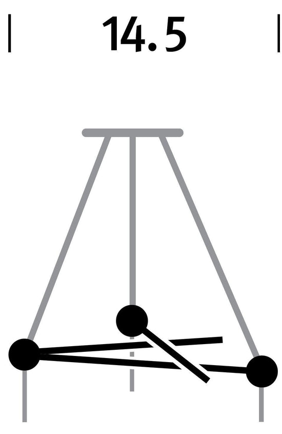 Herman Miller Nelson® Triple Bubble Lamp Fixture