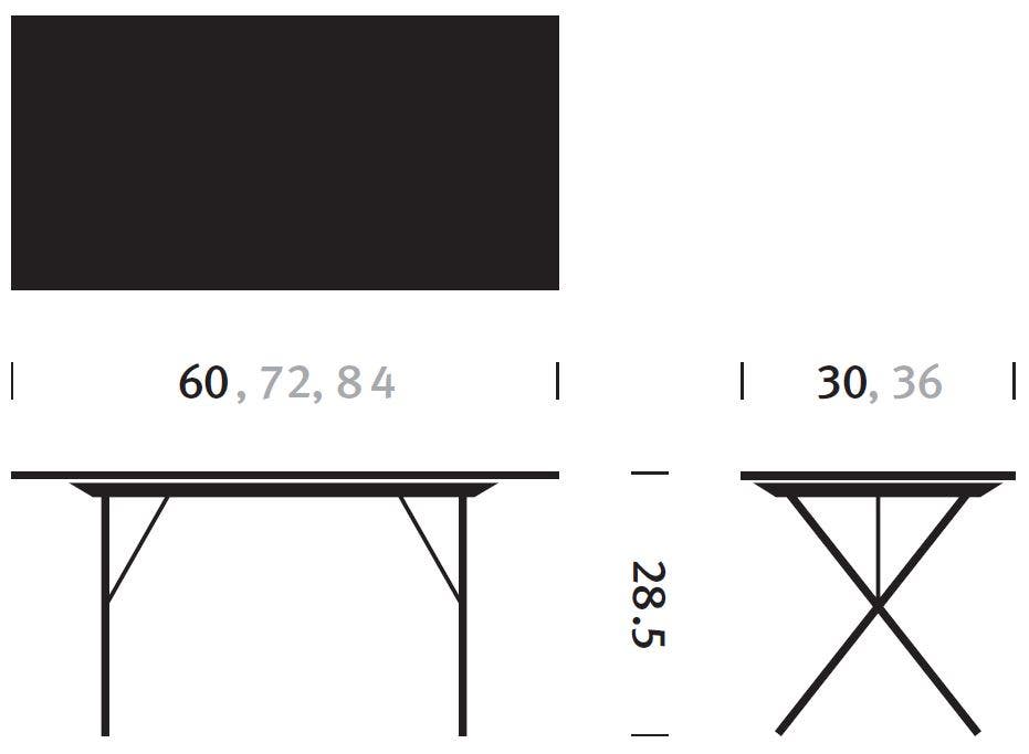 Herman Miller Nelson™ X-Leg Table
