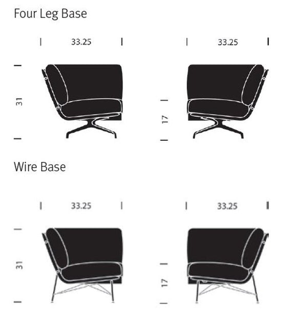 Herman Miller Striad™ Low-Back Corner Sofa