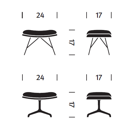 Herman Miller Striad® Ottoman
