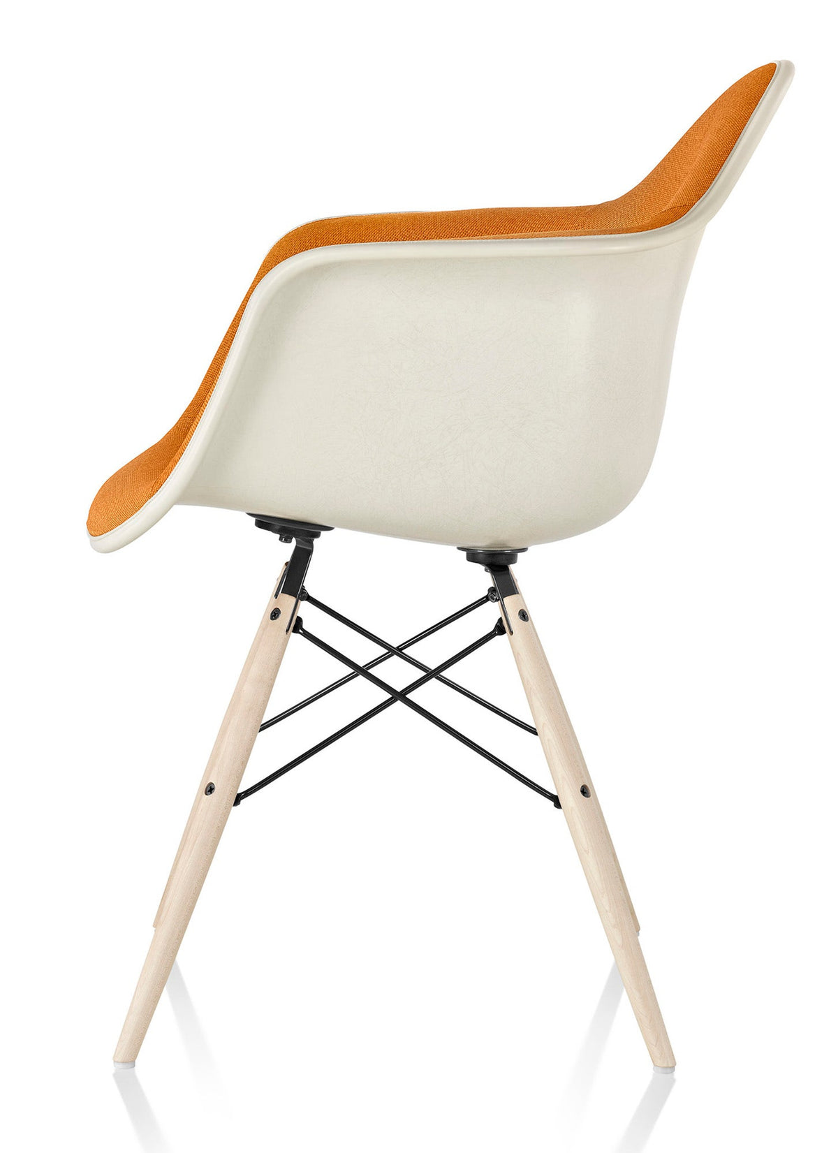 Herman Miller Eames® Molded Fiberglass Armchair - Upholstered (On Production Hold)
