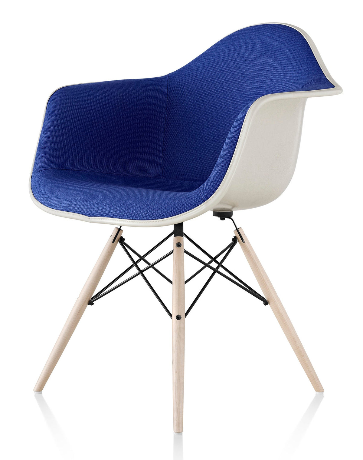 Herman Miller Eames® Molded Fiberglass Armchair - Upholstered (On Production Hold)