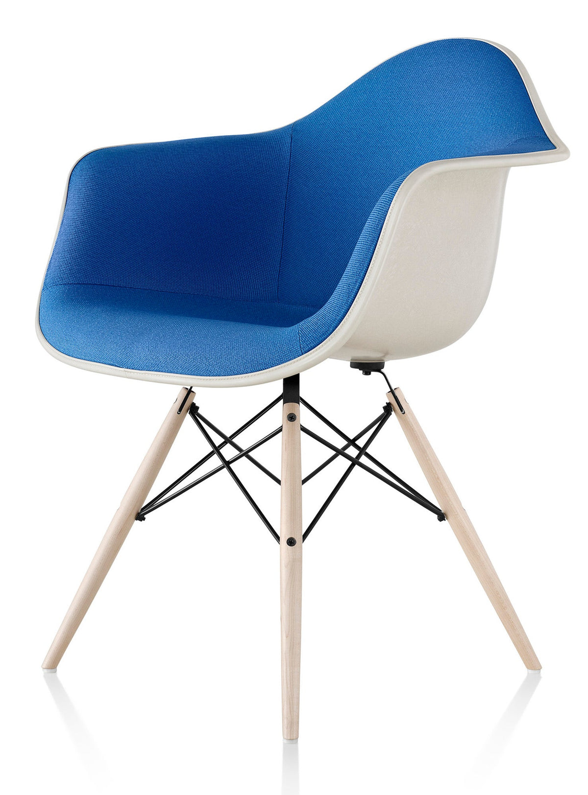 Herman Miller Eames® Molded Fiberglass Armchair - Upholstered (On Production Hold)