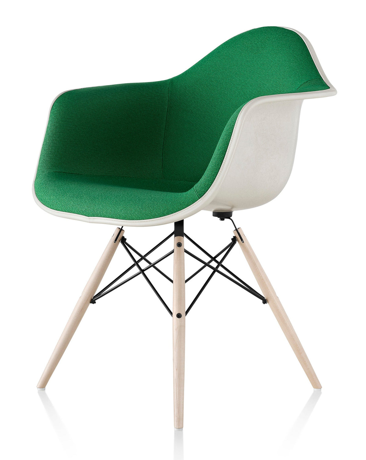 Herman Miller Eames® Molded Fiberglass Armchair - Upholstered (On Production Hold)