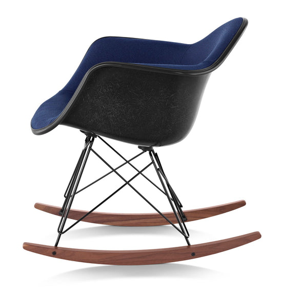 Herman Miller Eames® Molded Fiberglass Armchair Rocker Base Upholstered Shell (On Production Hold)