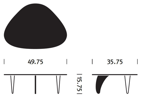 Herman Miller Noguchi® Rudder Table