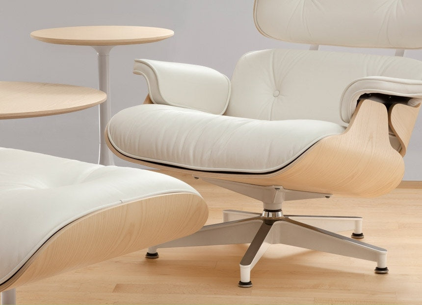Herman Miller Eames® Lounge Chair White Ash