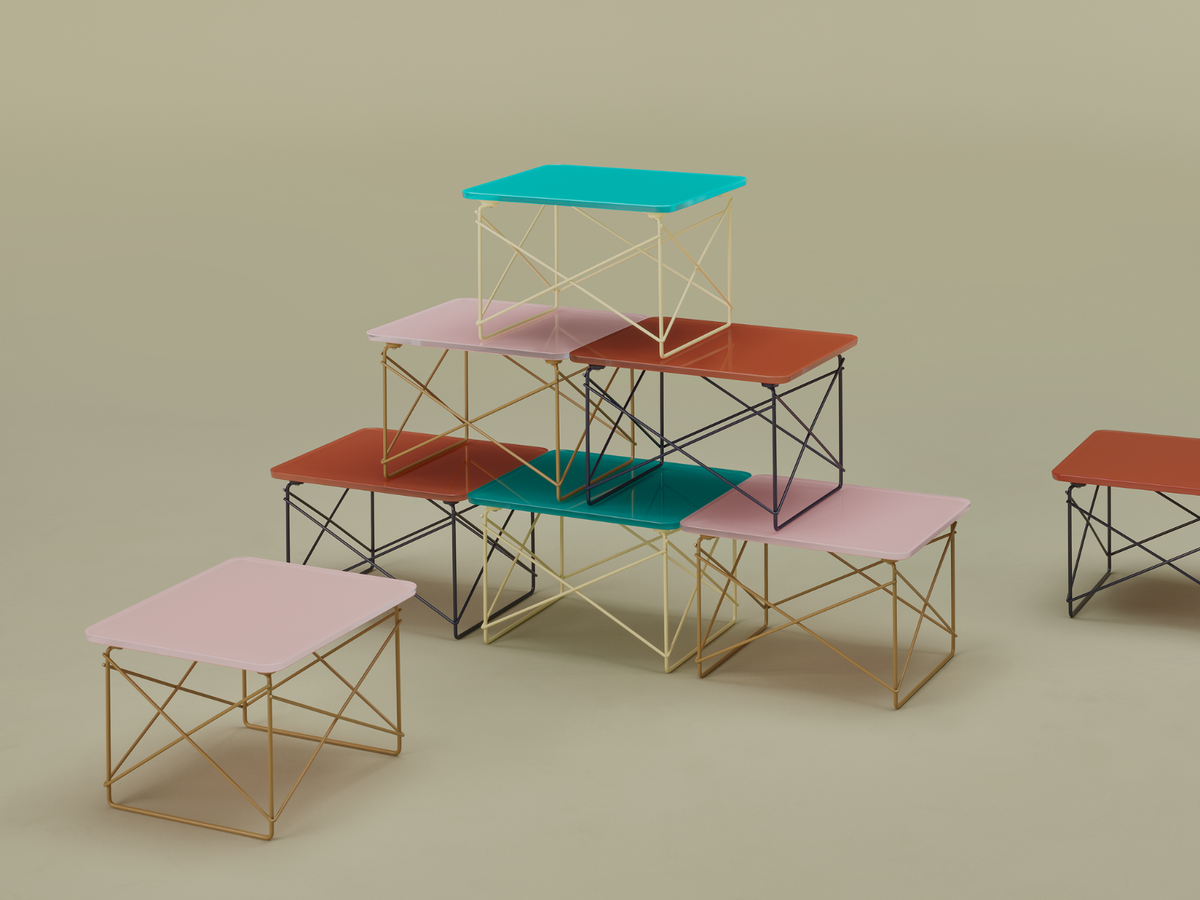 Herman Miller x HAY Eames® Wire Base Low Table