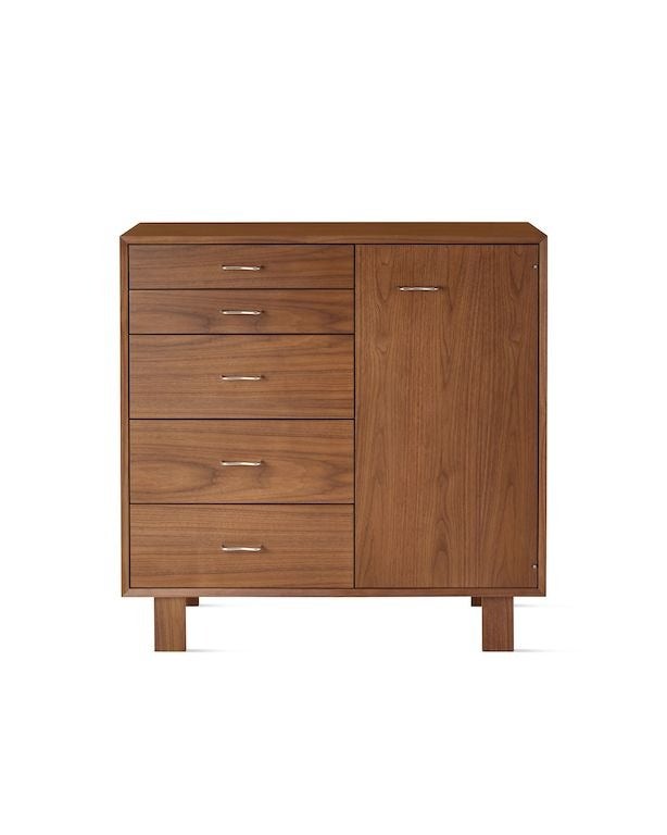 Herman Miller Nelson Basic Cabinet Series 5-Drawer with Door