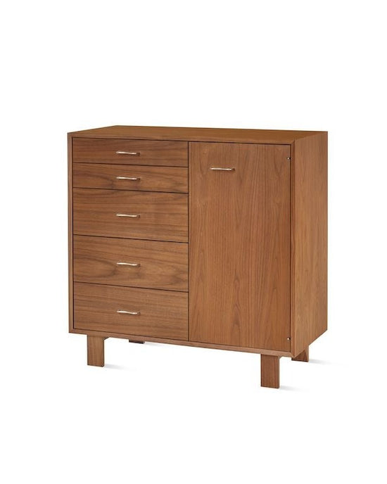 Herman Miller Nelson Basic Cabinet Series 5-Drawer with Door