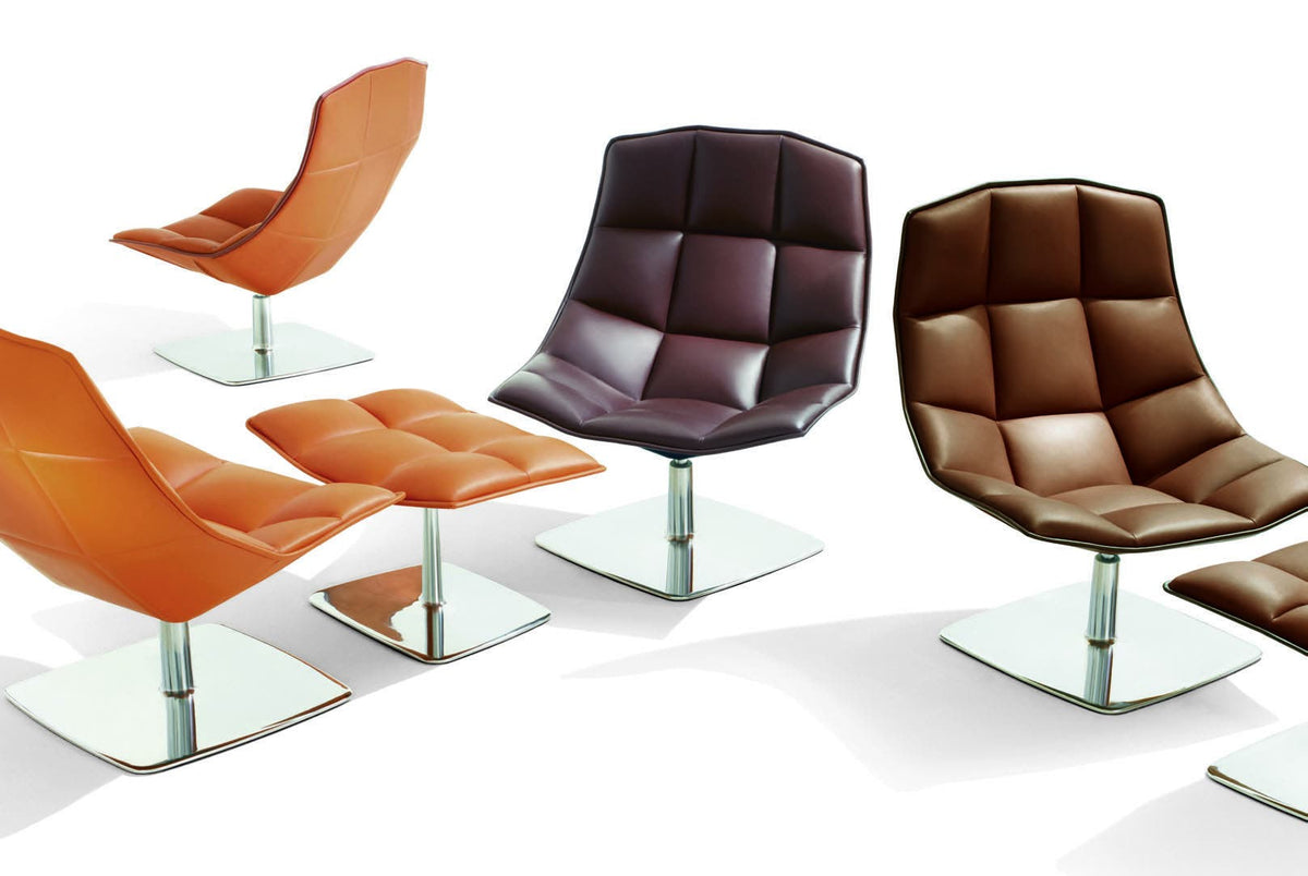Knoll Markus Jehs and Jurgen Laub - Lounge Chair (Fixed Back, Pedestal Base)