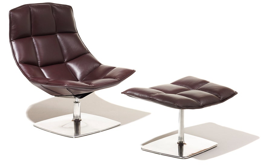 Knoll Markus Jehs and Jurgen Laub - Ottoman (Pedestal Base)