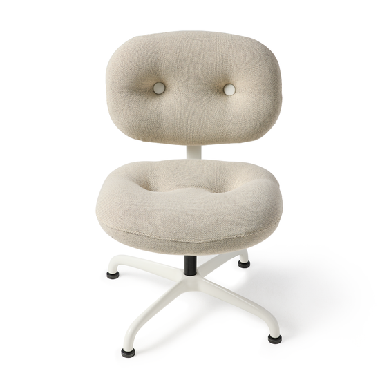 Knoll Morrison Hannah™ Chair Single Upholstery, 4-Star Glides Base