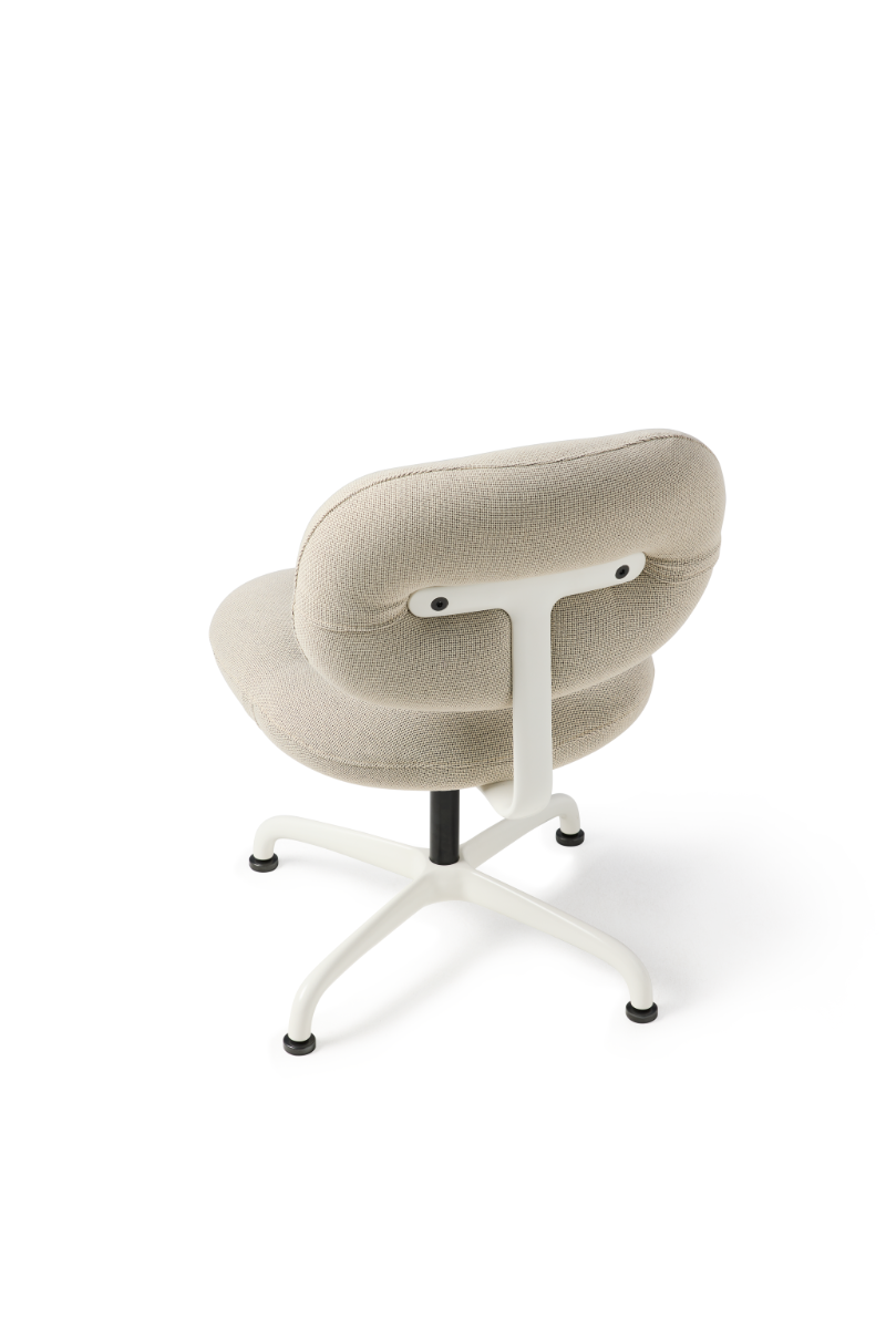 Knoll Morrison Hannah™ Chair Single Upholstery, 4-Star Glides Base